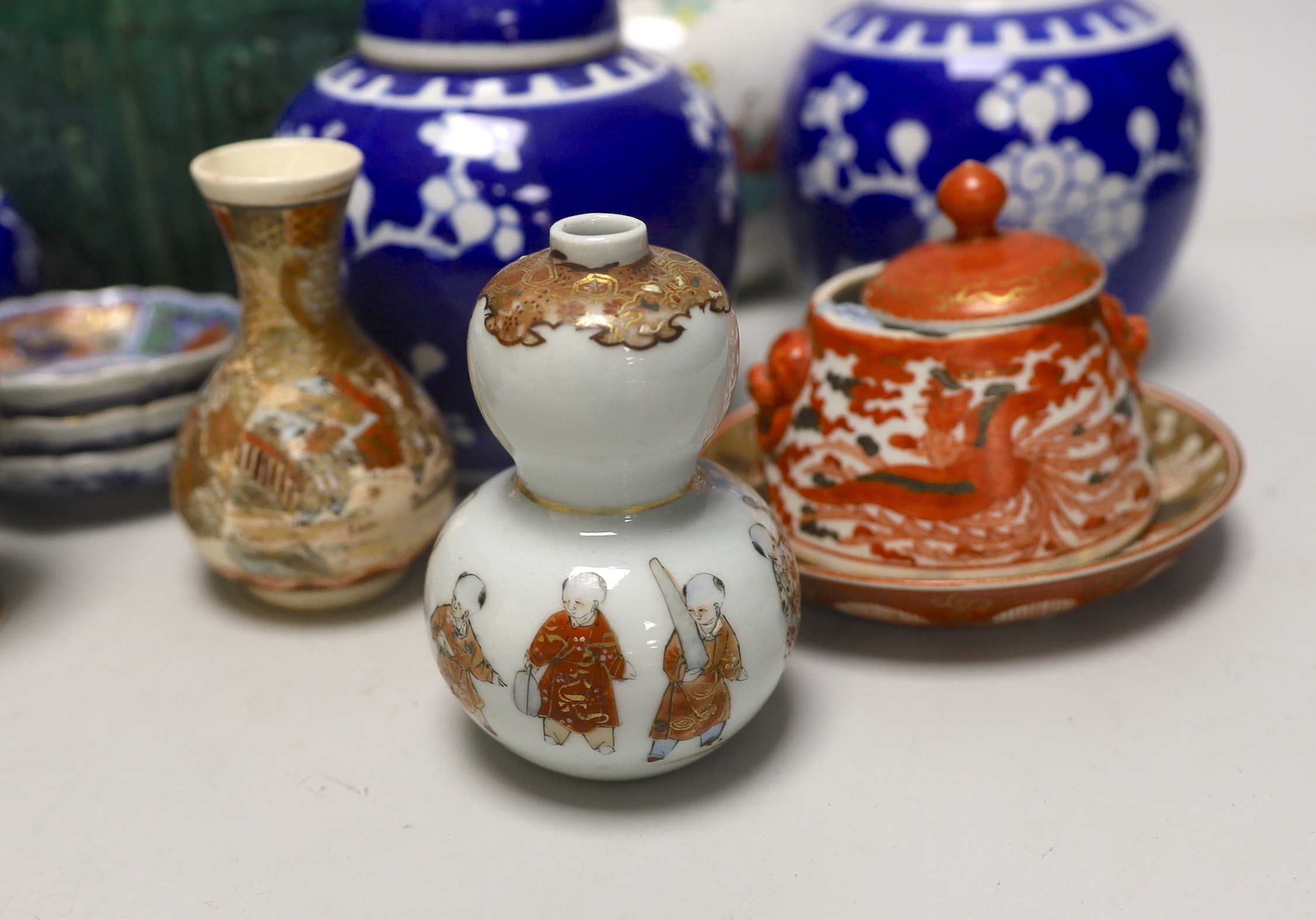 A group of Oriental ceramics